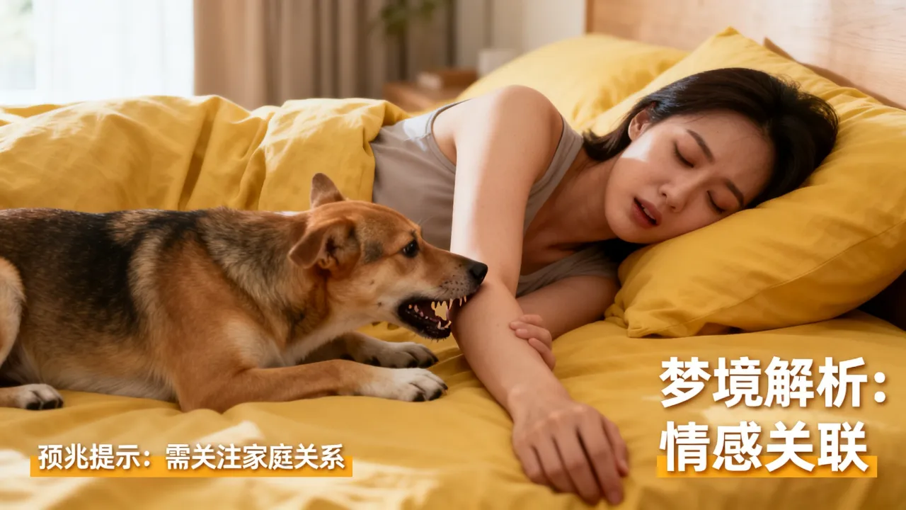 梦到老婆被狗咬了意味什么？梦见老婆被狗咬有什么预兆