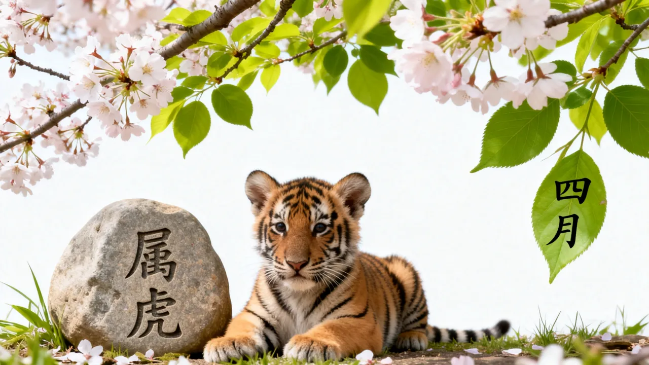 属虎四月出生命运如何，四月出生的属虎人一生运程好不好？