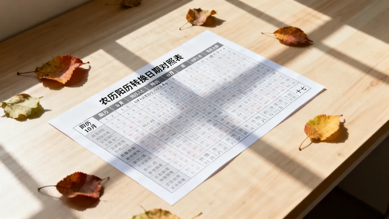 阳历10月是阴历几月?农历阳历转换日期对照表 阳历10月是阴历几月?农历阳历转换日期对照表