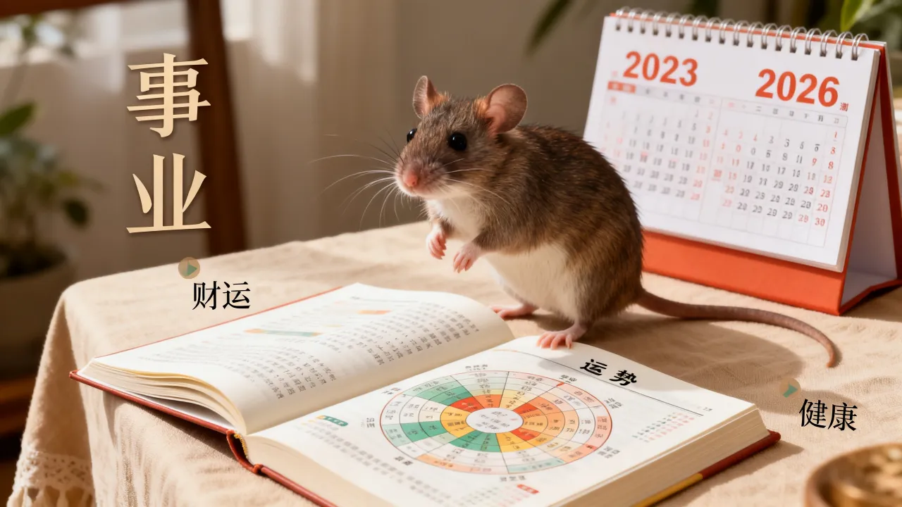 生肖鼠2026年运势如何？生肖鼠2023年运势完整版苏民峰详解