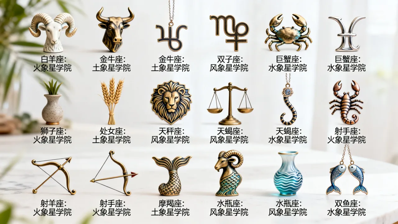 十二星座代表星学院是哪个?十二星座分别代表什么星学院? 十二星座代表星学院是哪个?十二星座分别代表什么星学院?