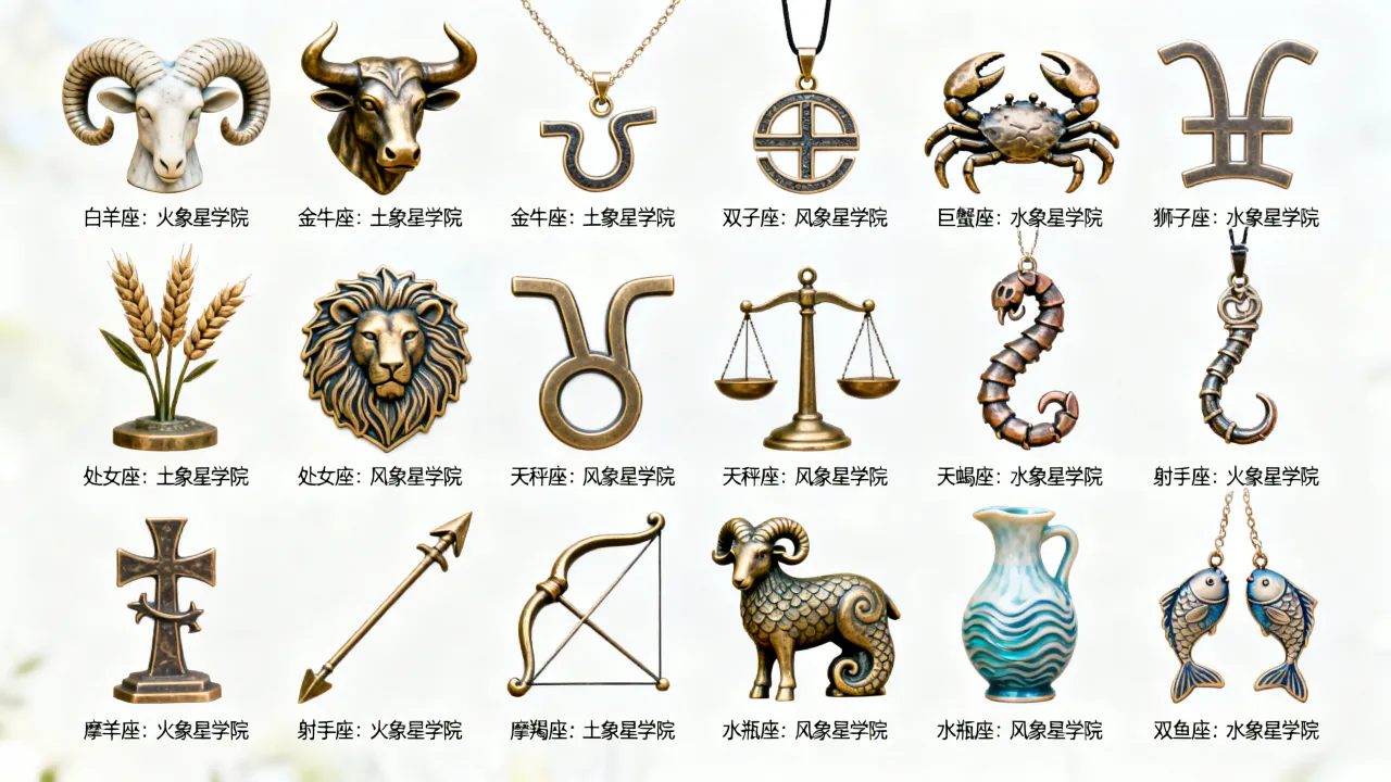 十二星座代表星学院是哪个?十二星座分别代表什么星学院? 十二星座代表星学院是哪个?十二星座分别代表什么星学院?