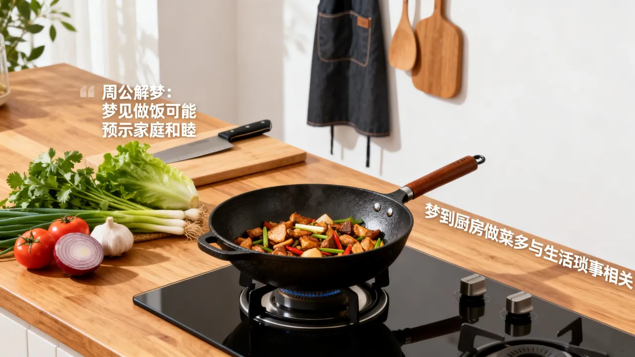梦到厨房做菜意味着什么,周公解梦梦见做饭有何预兆 梦到厨房做菜意味着什么,周公解梦梦见做饭有何预兆