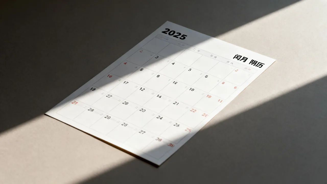 2025年阴历闰几月?2025年闰月是闰几月哪个月? 2025年阴历闰几月?2025年闰月是闰几月哪个月?