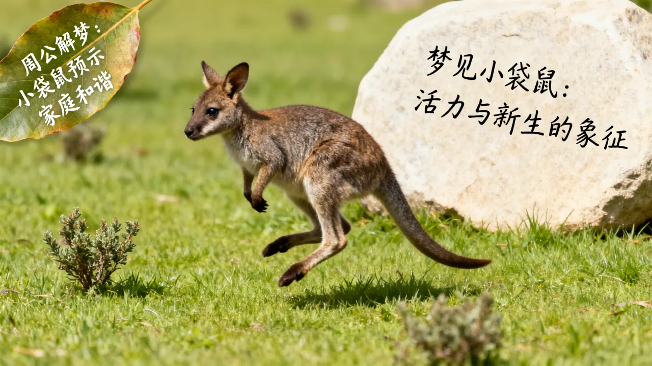 梦见小袋鼠是什么征兆?,周公解梦梦见小袋鼠预示什么? 梦见小袋鼠是什么征兆?,周公解梦梦见小袋鼠预示什么?