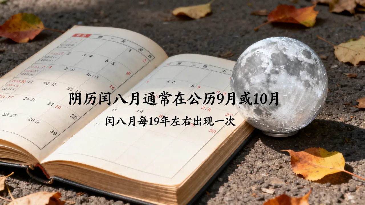 阴历闰八是几月，闰八月多久出现一次