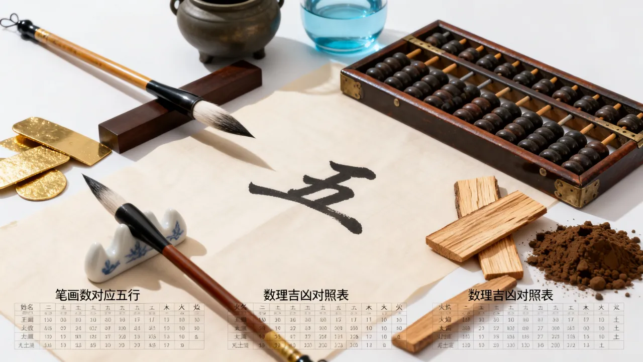 姓名笔画怎么测吉凶，姓名五行数理吉凶查询方法