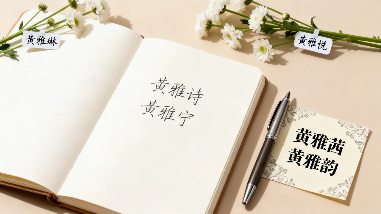 宝宝起名黄什么雅好听,黄姓女孩带雅字的名字有哪些 宝宝起名黄什么雅好听,黄姓女孩带雅字的名字有哪些