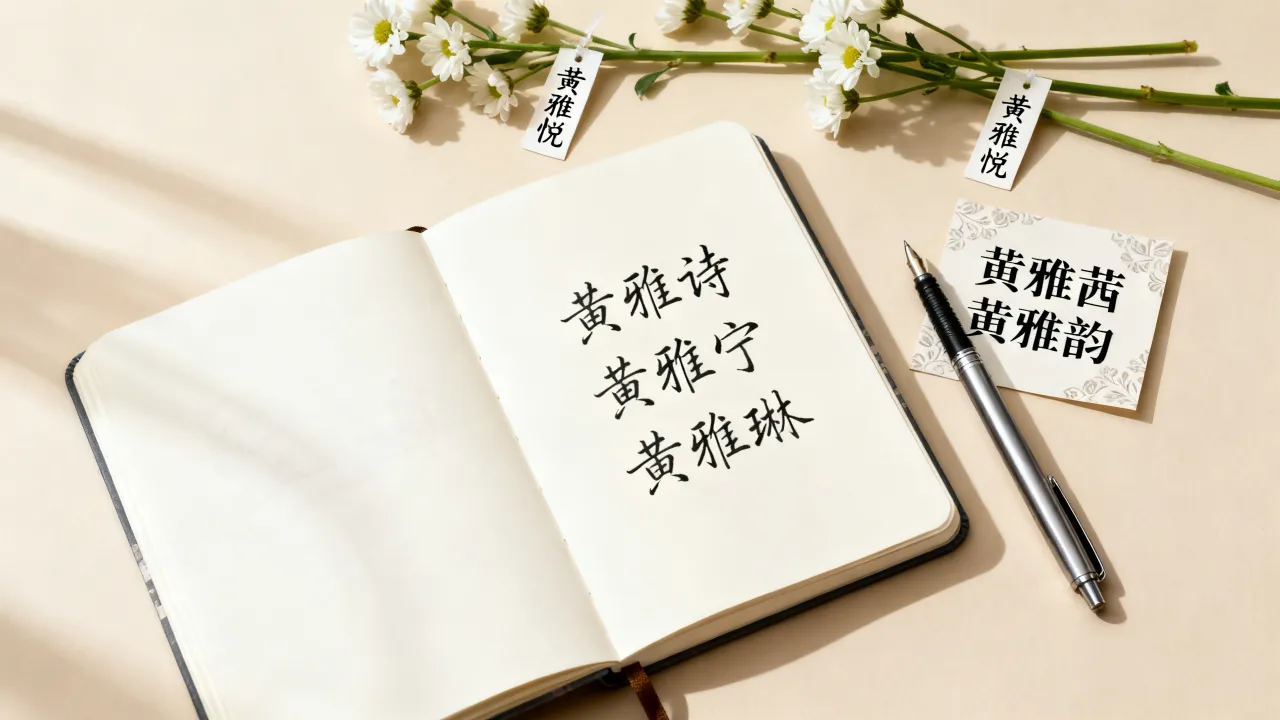 宝宝起名黄什么雅好听,黄姓女孩带雅字的名字有哪些 宝宝起名黄什么雅好听,黄姓女孩带雅字的名字有哪些