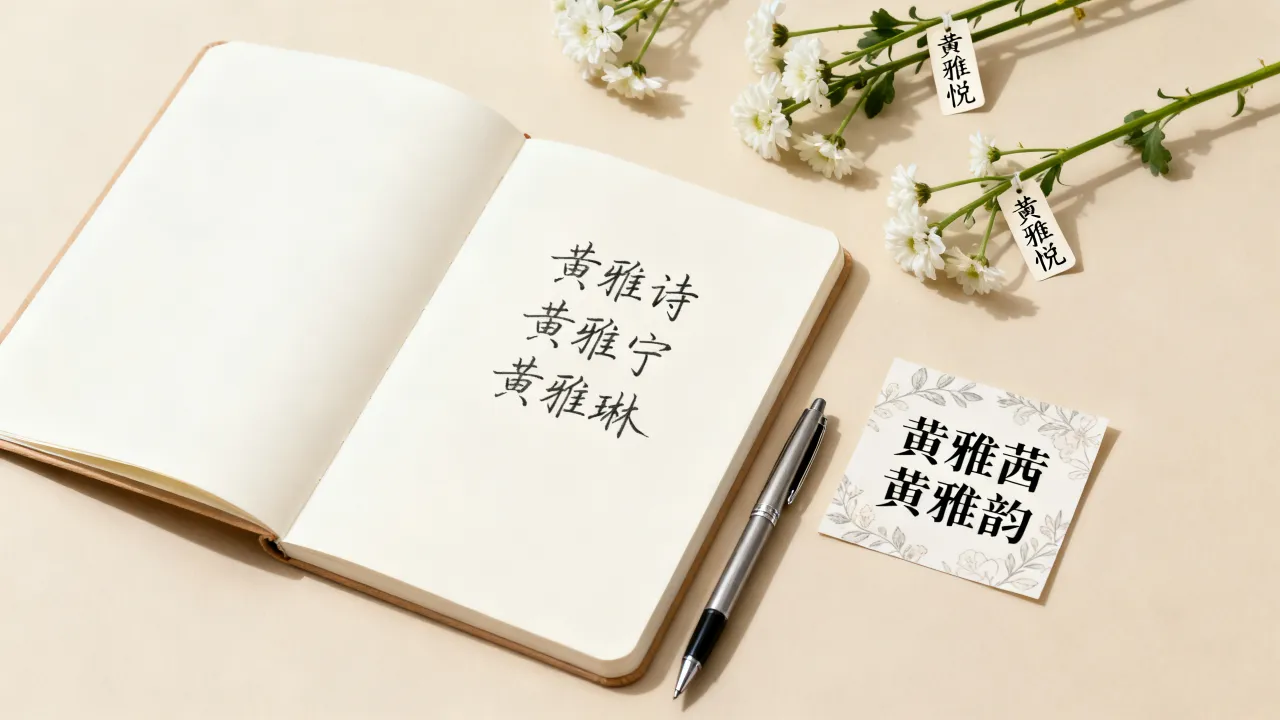 宝宝起名黄什么雅好听,黄姓女孩带雅字的名字有哪些 宝宝起名黄什么雅好听,黄姓女孩带雅字的名字有哪些