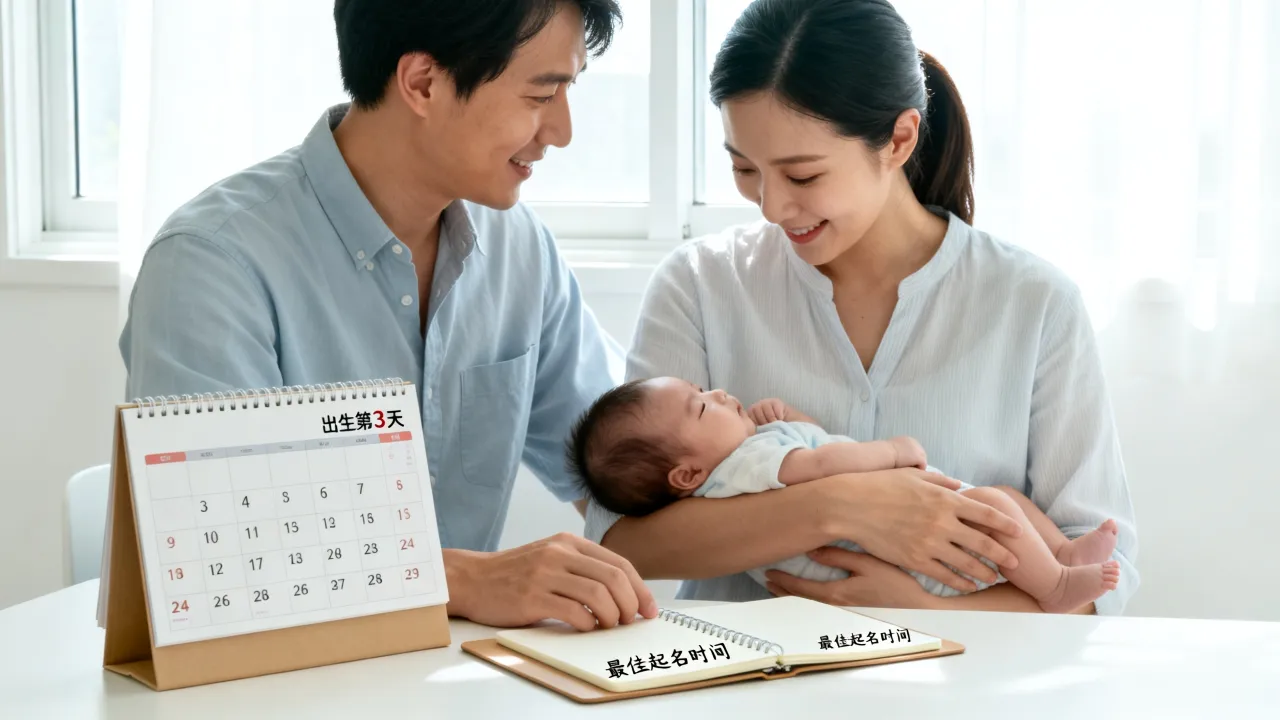 生了宝宝什么时候起名，宝宝出生几天后起名最好