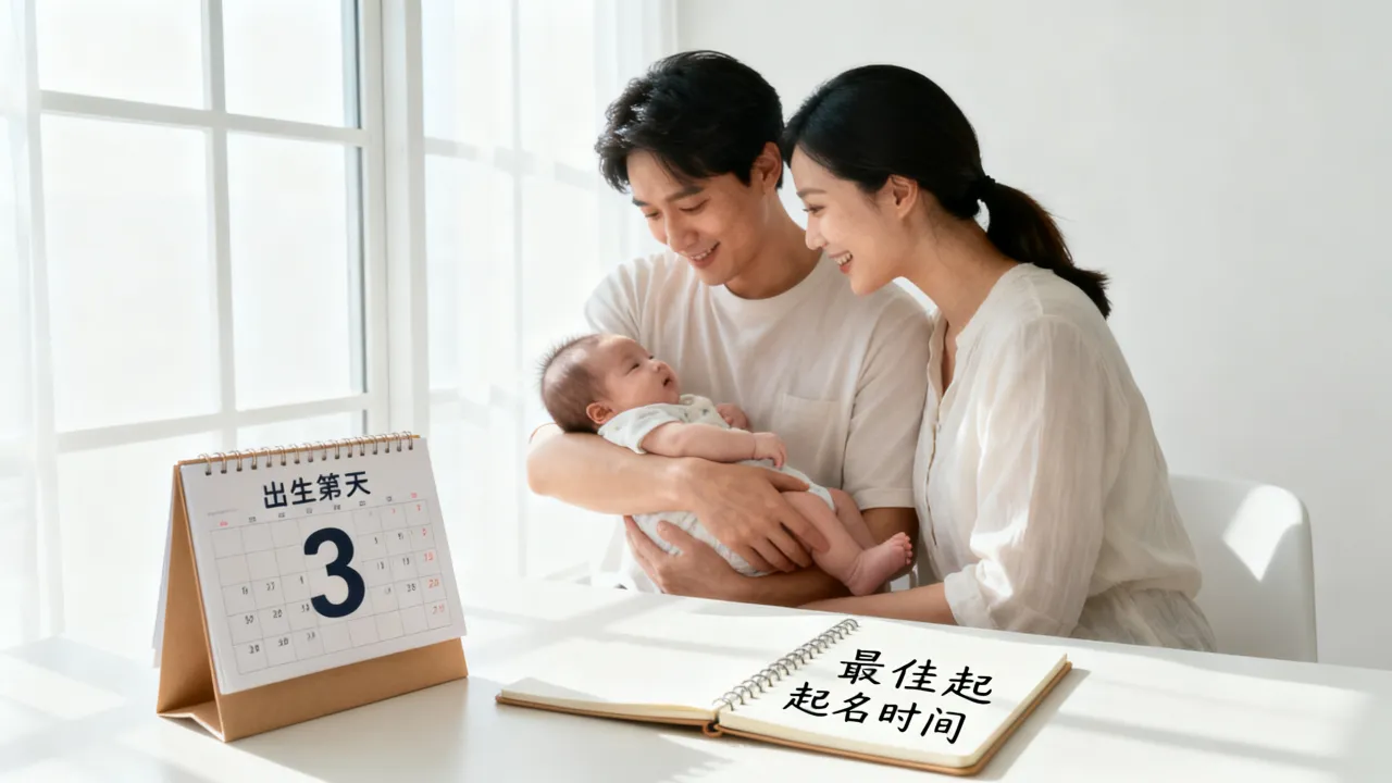 生了宝宝什么时候起名，宝宝出生几天后起名最好