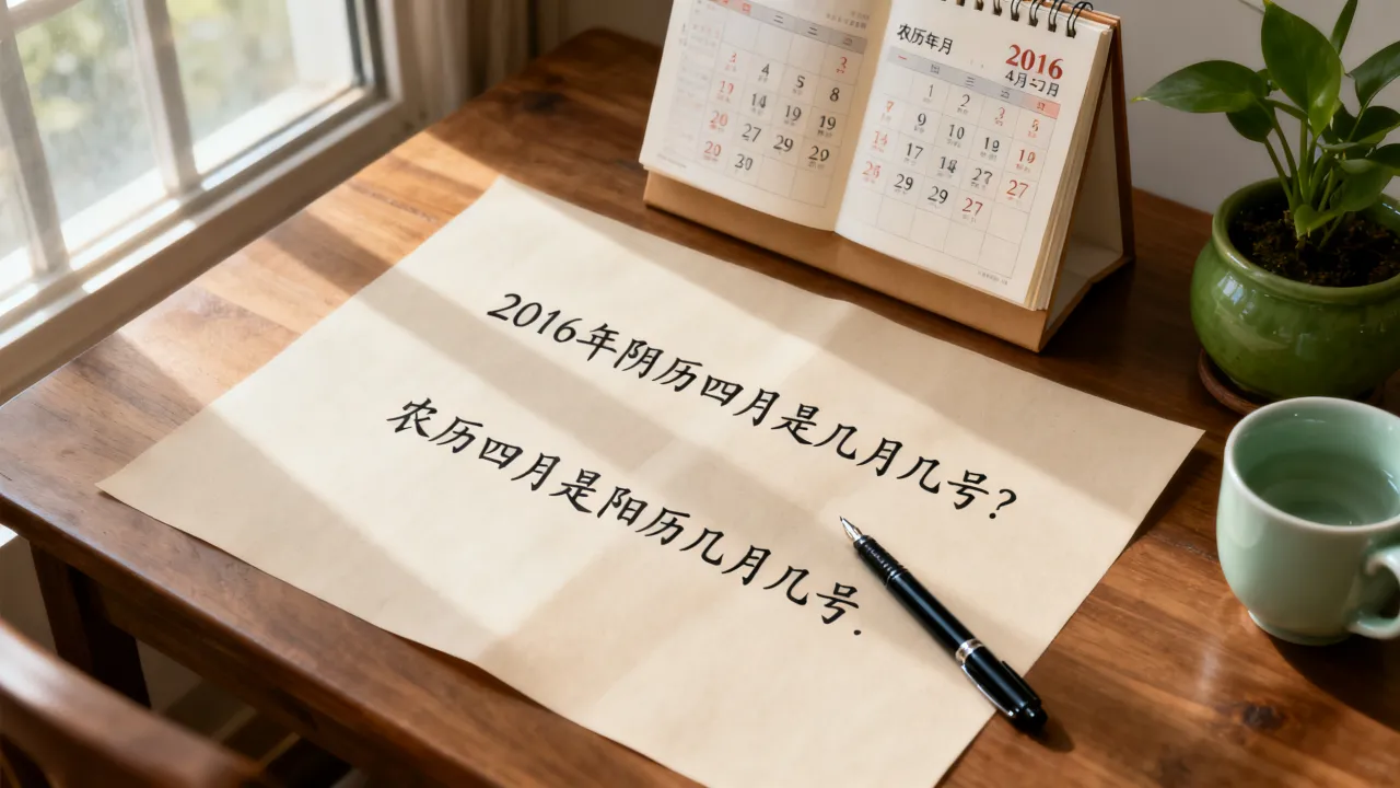 2016年阴历四月是几月几号?,农历四月是阳历几月几号 2016年阴历四月是几月几号?,农历四月是阳历几月几号