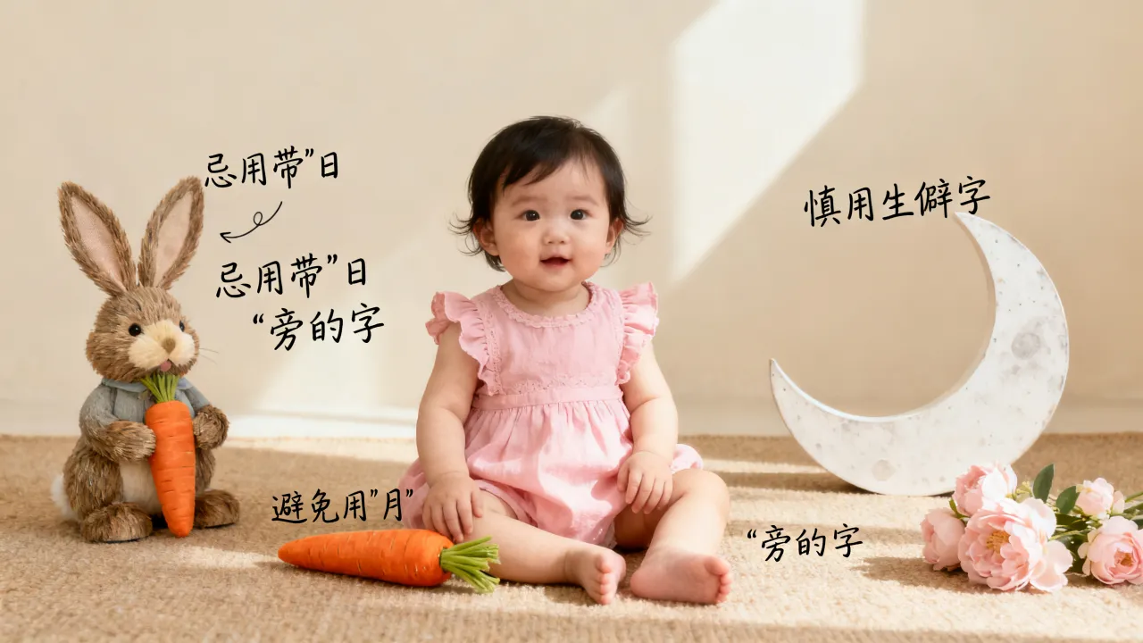 女兔宝宝起名注意什么，兔年女孩取名有哪些忌讳？