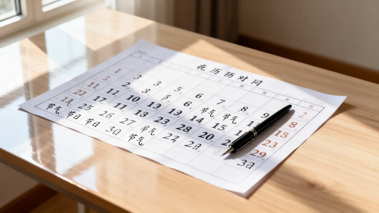 阴历与阳历怎么换算？阴历阳历对照表查询