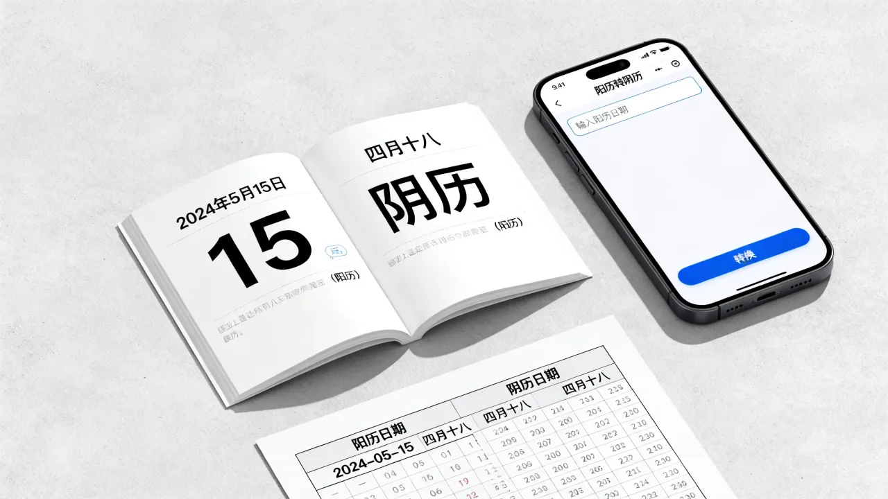 阳历和阴历怎么查询，阴历阳历转换查询对照表