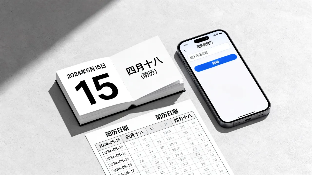 阳历和阴历怎么查询，阴历阳历转换查询对照表
