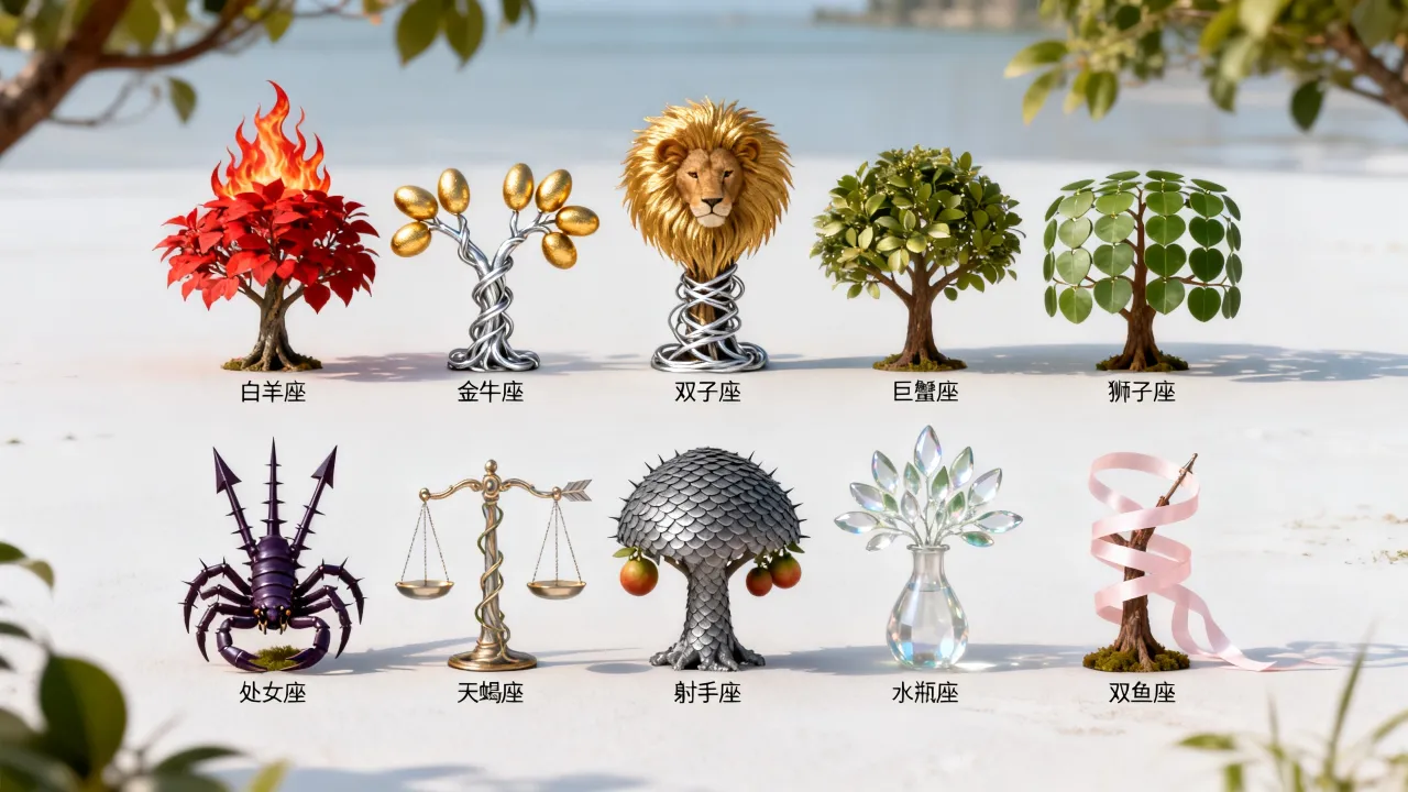 十二星座梦幻树的秘密是什么?怎么才能看懂 十二星座梦幻树的秘密是什么?怎么才能看懂