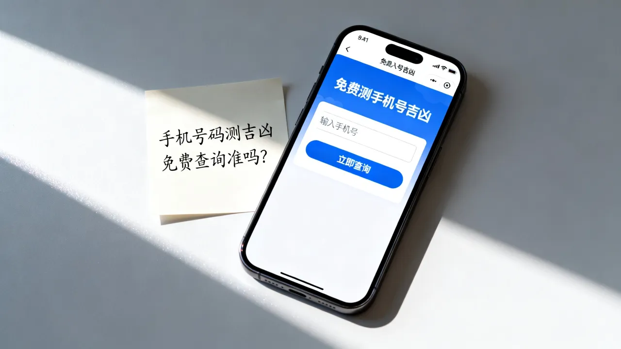 免费测手机号吉凶怎么用，手机号码测吉凶免费查询准吗？