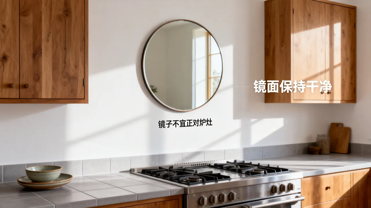 命运之镜在厨房有何寓意？厨房镜子摆放风水讲究