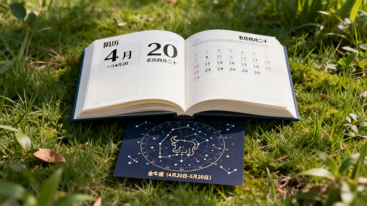 阴历4月20是几月几日，农历四月二十是什么星座