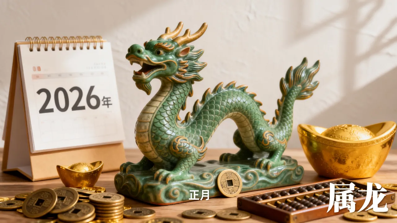 属龙的人2026正月财运如何，2026年属龙财运好不好