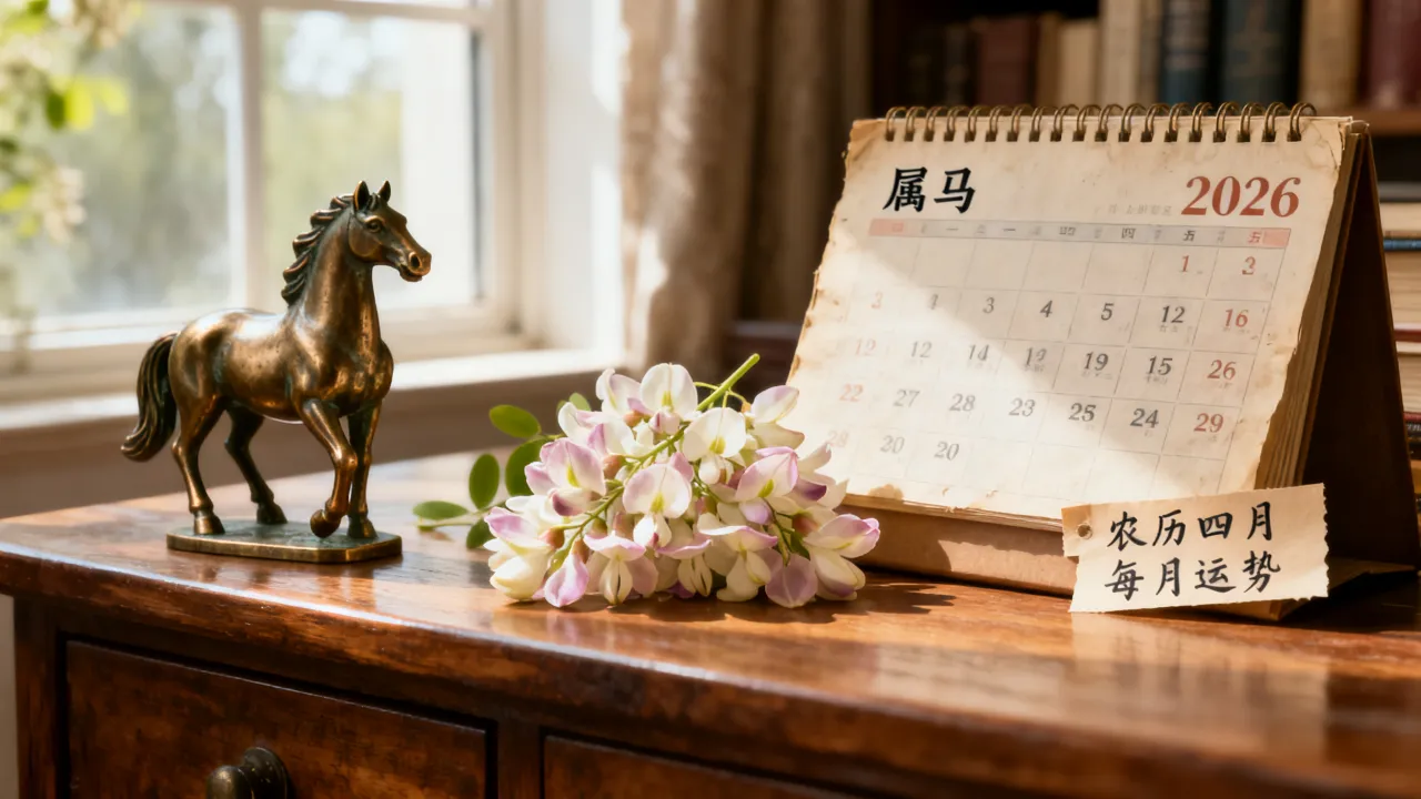 属马2026农历四月运势如何？属马2026年每月运势详解