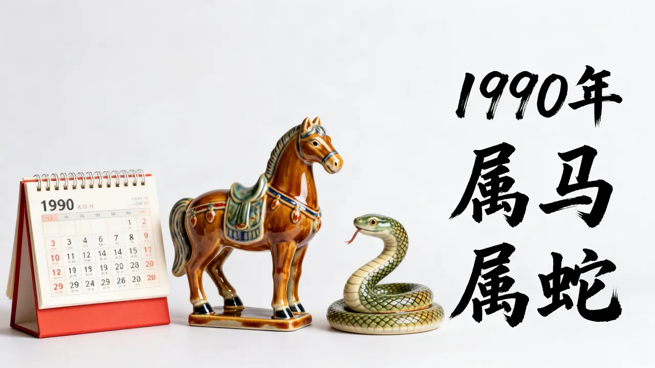 农历90年属相是什么，1990年属马还是属蛇？
