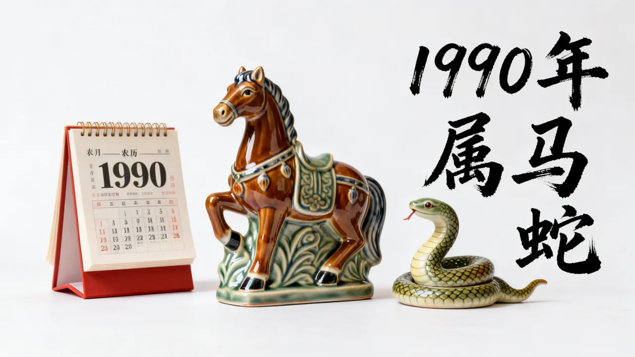 农历90年属相是什么，1990年属马还是属蛇？