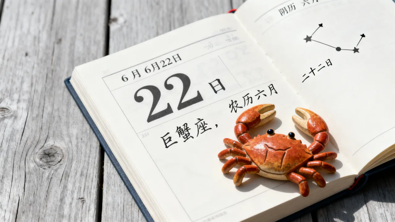 阴历6月22是什么星座，农历六月二十二属于哪个星座