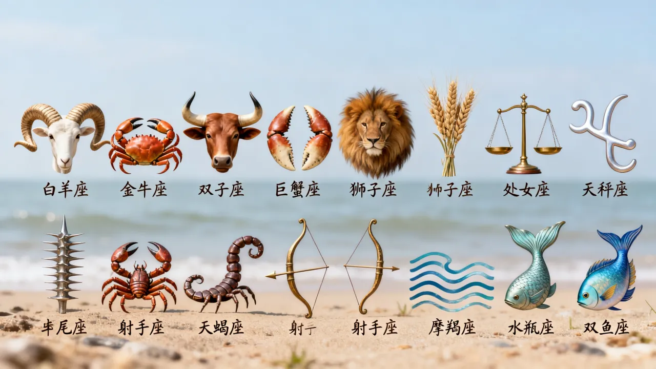 十二星座怎么配名字？，十二星座有哪些名字