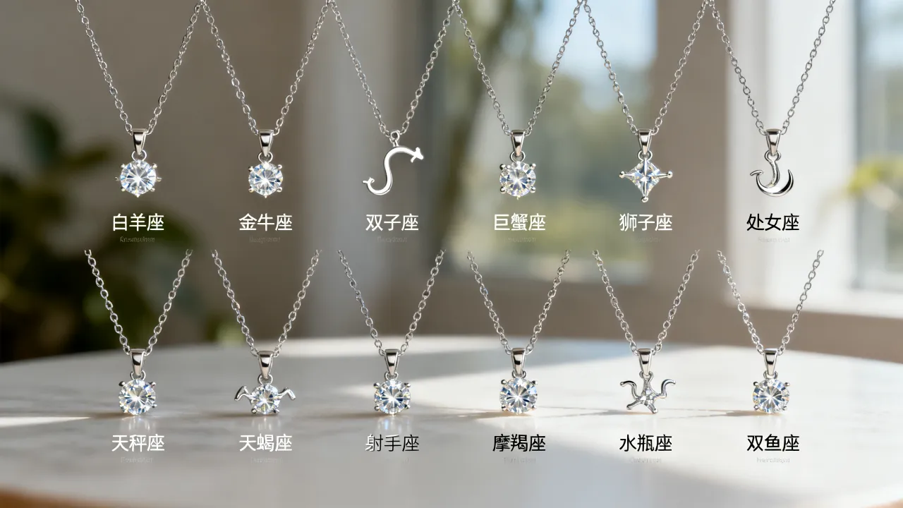 十二星座钻石项链怎么选?,哪个星座系列最受欢迎? 十二星座钻石项链怎么选?,哪个星座系列最受欢迎?