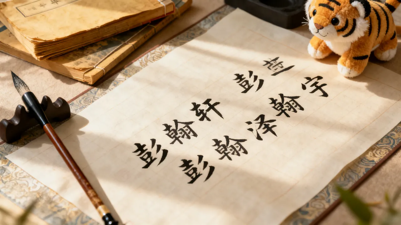虎宝宝起名彭翰什么好,彭翰后面加什么字寓意好 虎宝宝起名彭翰什么好,彭翰后面加什么字寓意好