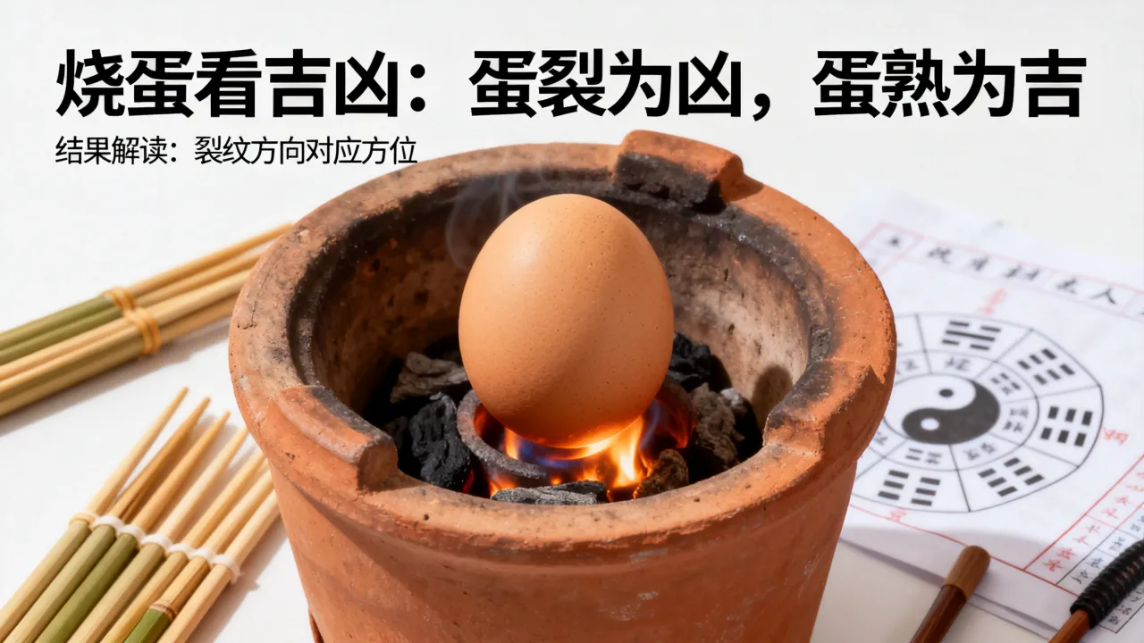 烧蛋怎么看吉凶，烧蛋占卜结果怎么解读