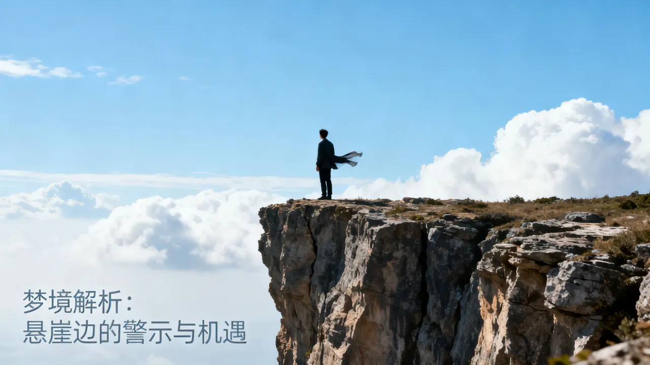 梦见自己在悬崖上意味什么,梦见站在悬崖边是什么预兆 梦见自己在悬崖上意味什么,梦见站在悬崖边是什么预兆