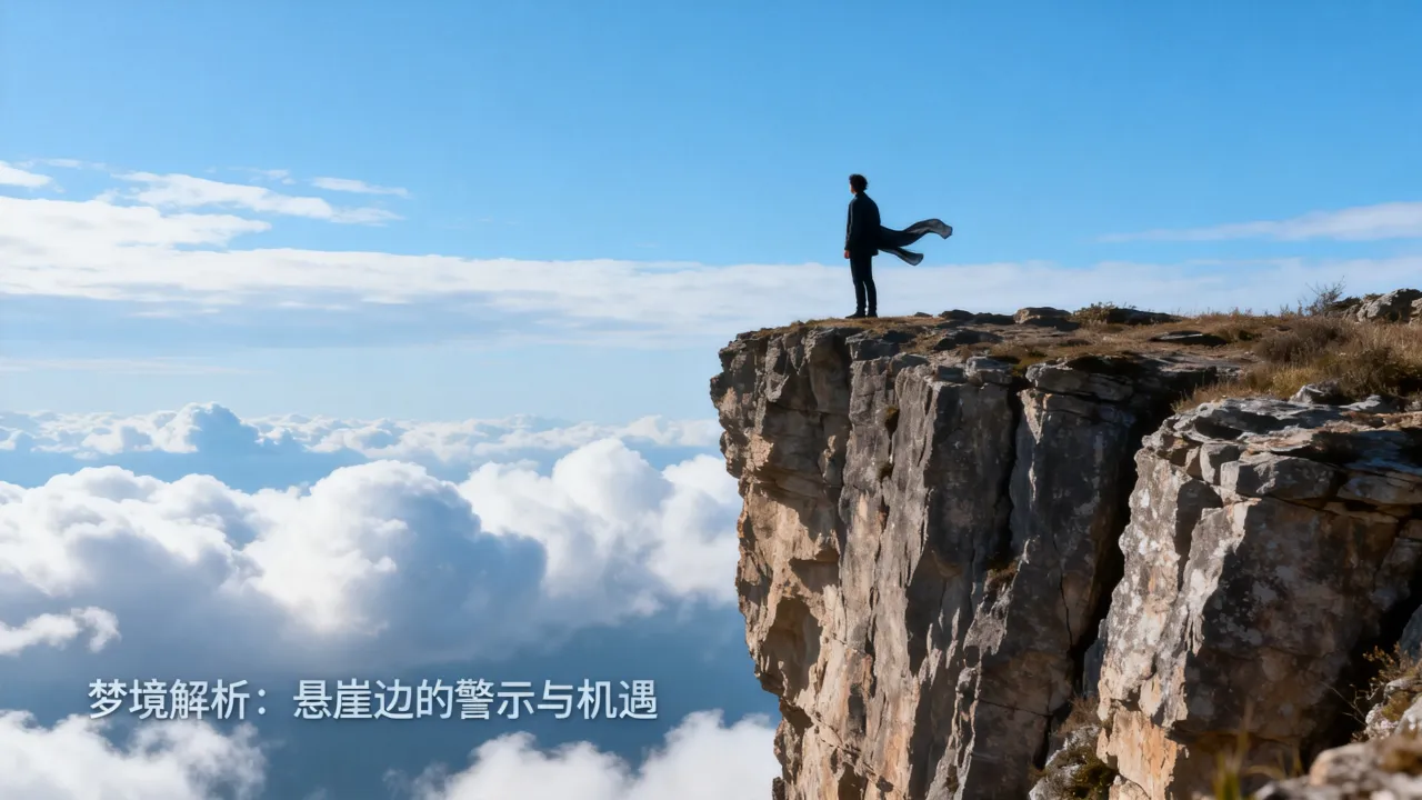 梦见自己在悬崖上意味什么,梦见站在悬崖边是什么预兆 梦见自己在悬崖上意味什么,梦见站在悬崖边是什么预兆