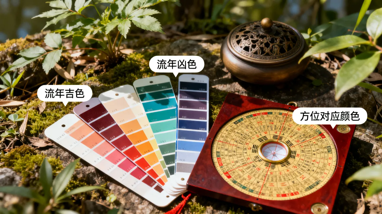 流年吉凶颜色怎么判断，怎么看流年颜色吉凶