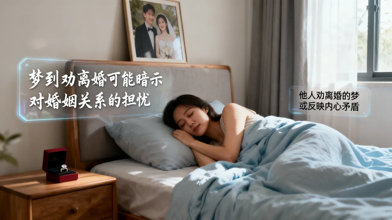 梦到劝离婚是什么预兆,梦到别人劝我离婚有何暗示 梦到劝离婚是什么预兆,梦到别人劝我离婚有何暗示
