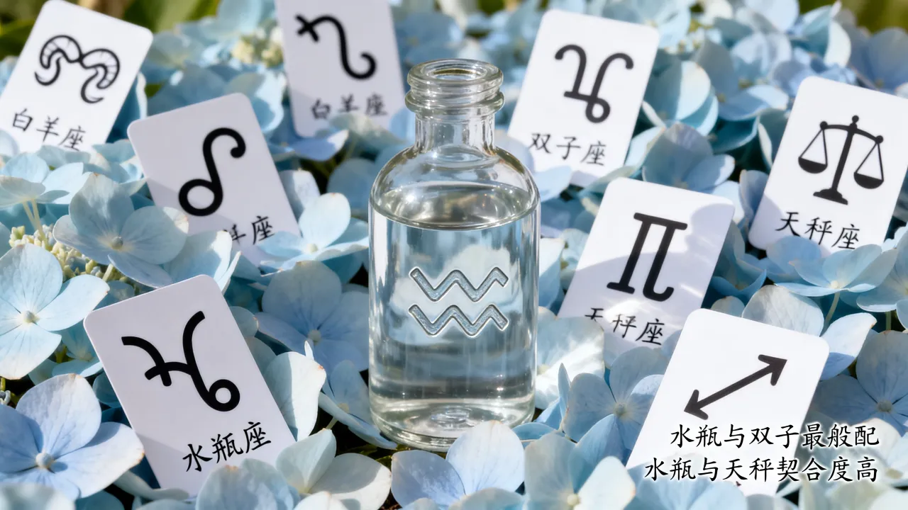 十二星座哪个喜欢水瓶，水瓶座和哪个星座最般配？
