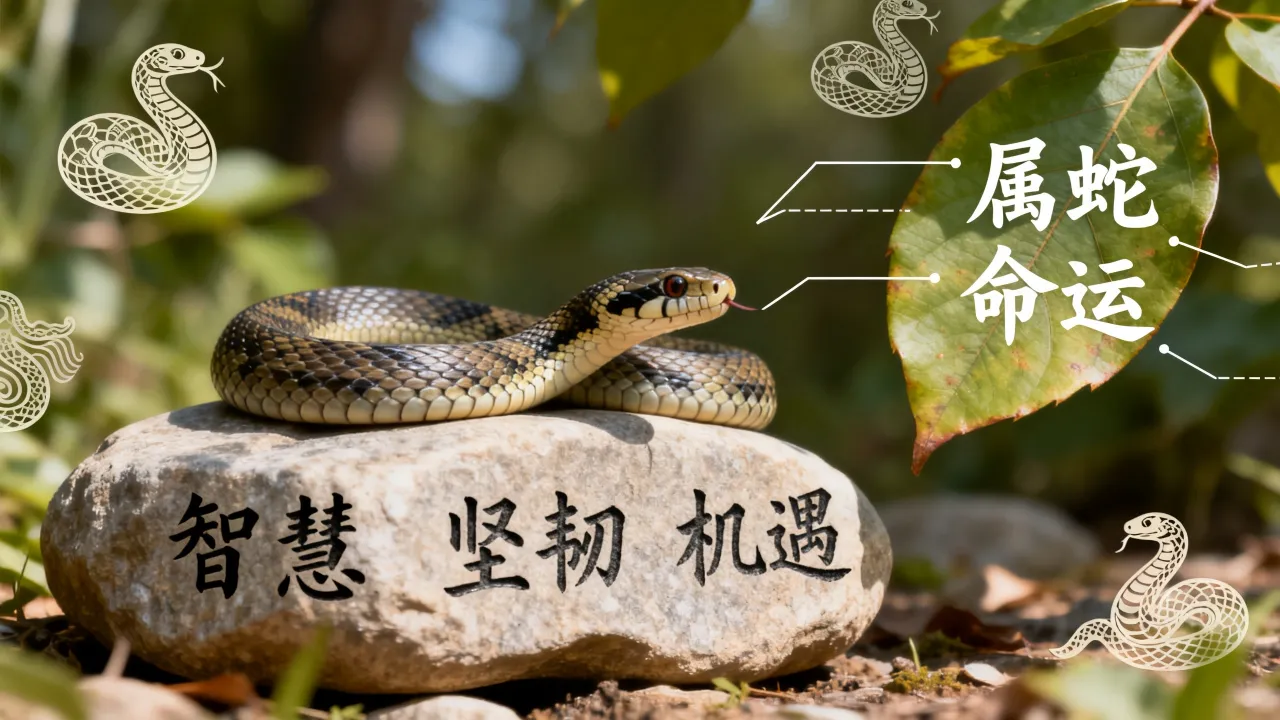 属蛇的人命运怎么样，属蛇人一生命运如何