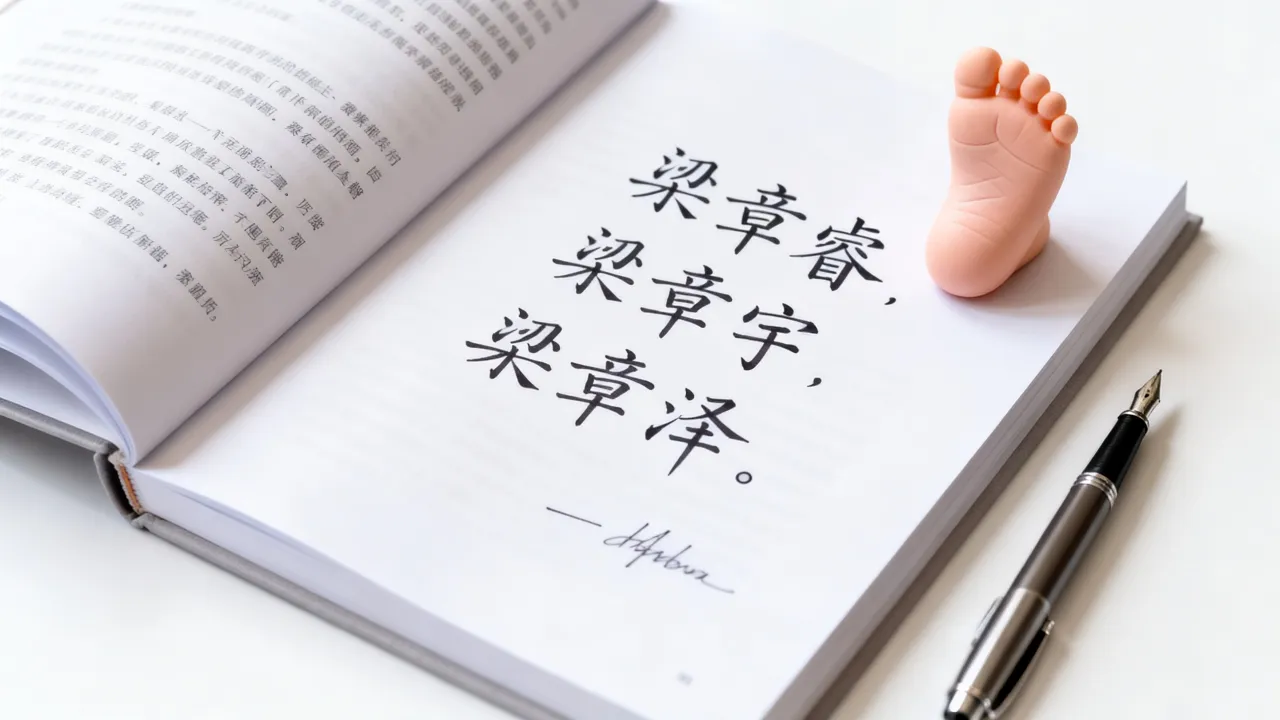 宝宝起名梁章什么好听，梁姓男孩起名大全有推荐