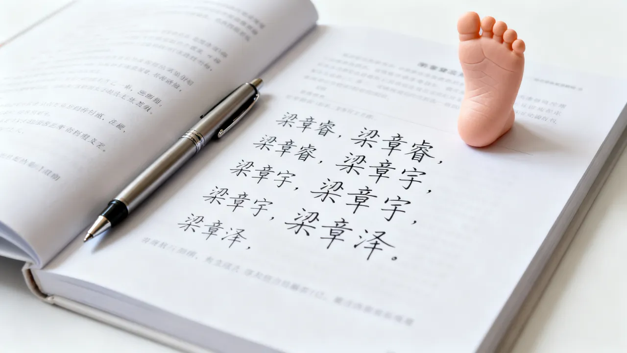 宝宝起名梁章什么好听，梁姓男孩起名大全有推荐