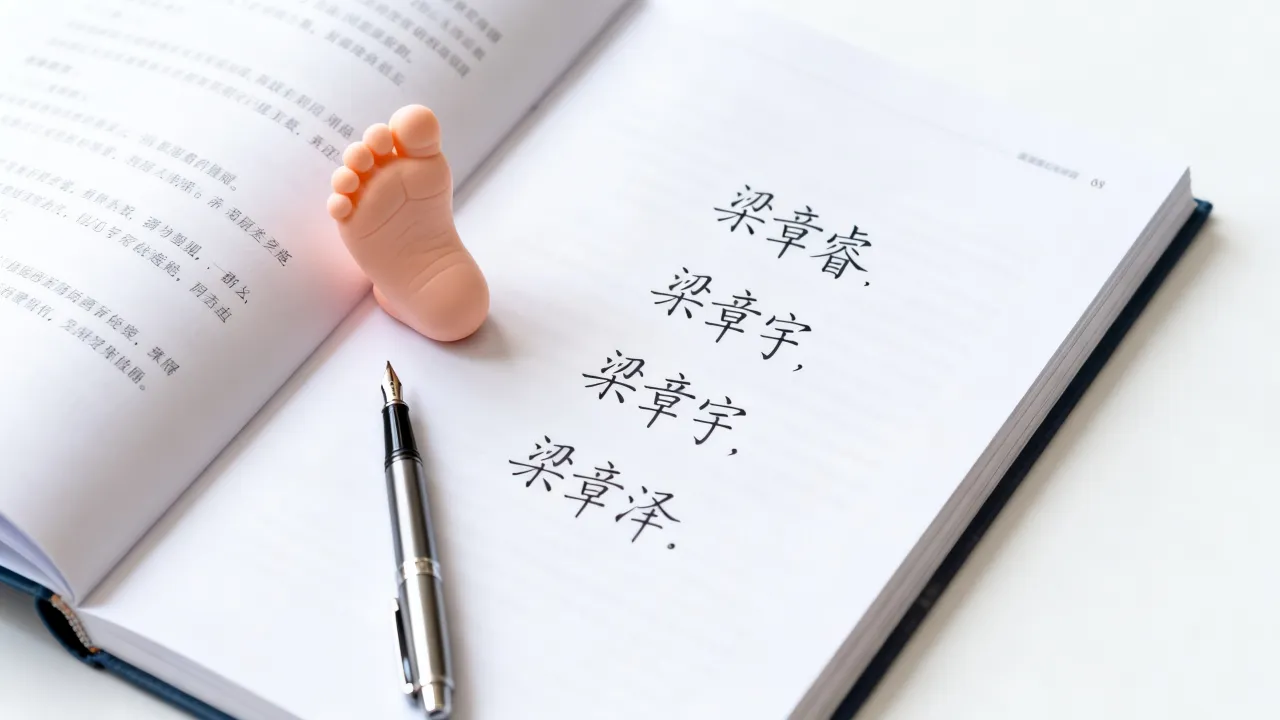 宝宝起名梁章什么好听，梁姓男孩起名大全有推荐