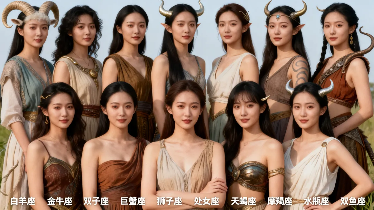 十二星座谁最美?十二星座美人最漂亮排名大公开 十二星座谁最美?十二星座美人最漂亮排名大公开