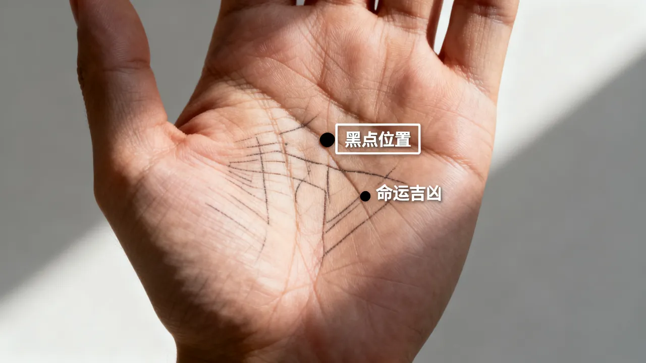 黑点位置真的决定命运吗?黑点位置命运吉凶详解 黑点位置真的决定命运吗?黑点位置命运吉凶详解