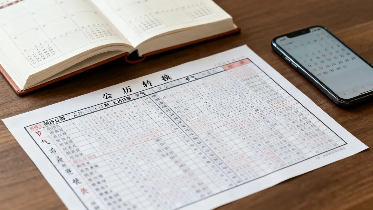 阴历日历日期怎么查?农历公历转换对照表,看完就懂 阴历日历日期怎么查?农历公历转换对照表,看完就懂