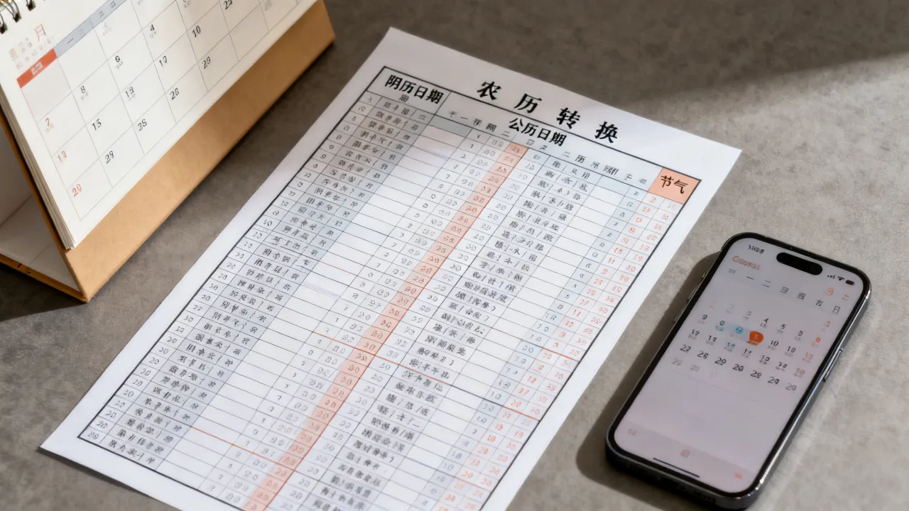 阴历日历日期怎么查?农历公历转换对照表,看完就懂 阴历日历日期怎么查?农历公历转换对照表,看完就懂