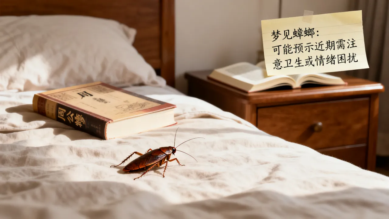 梦见蟑螂是什么意思,做梦梦到蟑螂周公解梦预兆好坏? 梦见蟑螂是什么意思,做梦梦到蟑螂周公解梦预兆好坏?