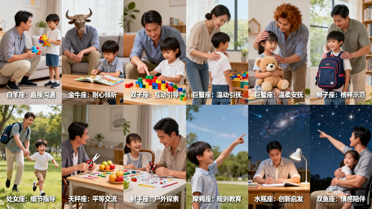 十二星座爸爸怎么管教孩子?十二星座爸爸管教方法有哪些? 十二星座爸爸怎么管教孩子?十二星座爸爸管教方法有哪些?