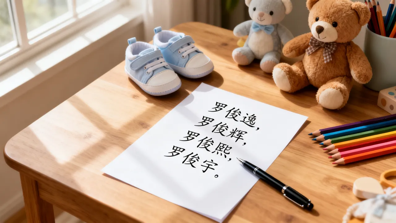 宝宝起名罗俊什么好,罗俊后面加什么字好听? 宝宝起名罗俊什么好,罗俊后面加什么字好听?